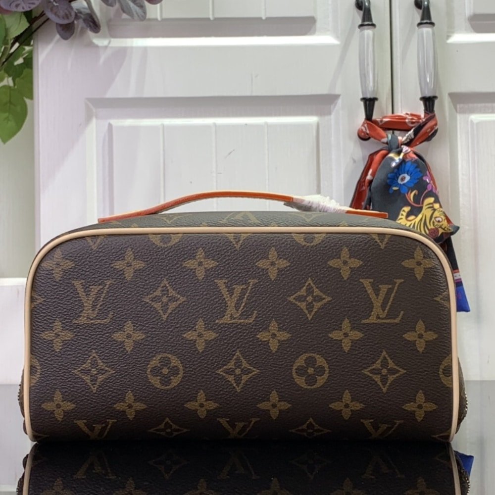 [S*per Vip 1:1] L0vis Vvtt0n Toiletry Bag Monogram Canvas Brown 24Cm M11750