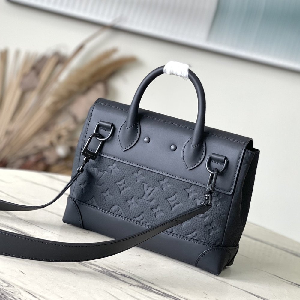 [S*per Vip 1:1] L0vis Vvtt0n Steamer PM Taurillon Monogram Black 25Cm M24436