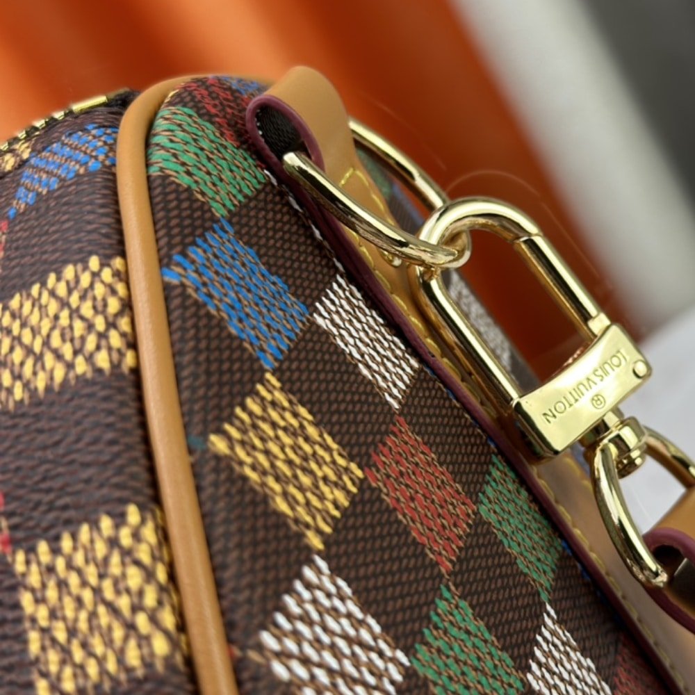 L0vis Vvtt0n Keepall Bandoulière 50 Leather Trim Muticolor 50Cm