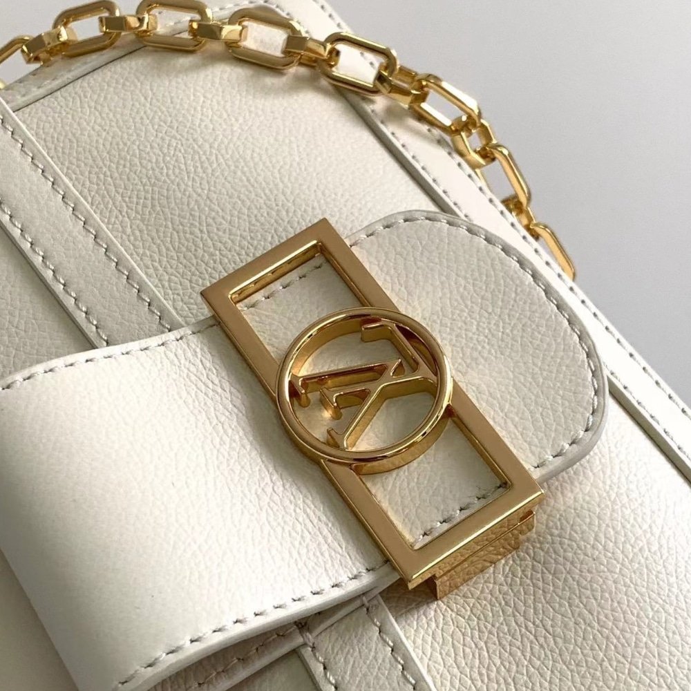 [S*per Vip 1:1] L0vis Vvtt0n Dauphine Soft MM White 24Cm M25050
