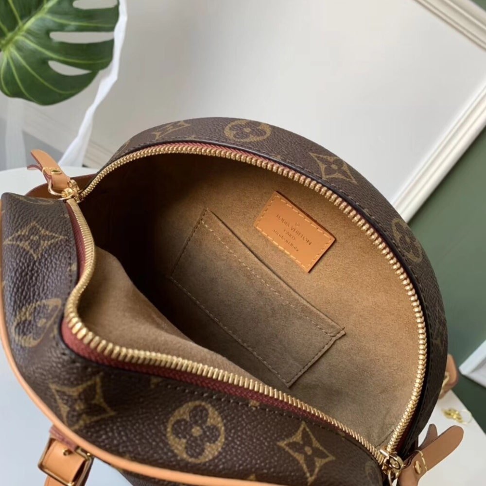 [S*per Vip 1:1] L0vis Vvtt0n Boite Chapeau Souple MM Monogram Exterior 20Cm M45647