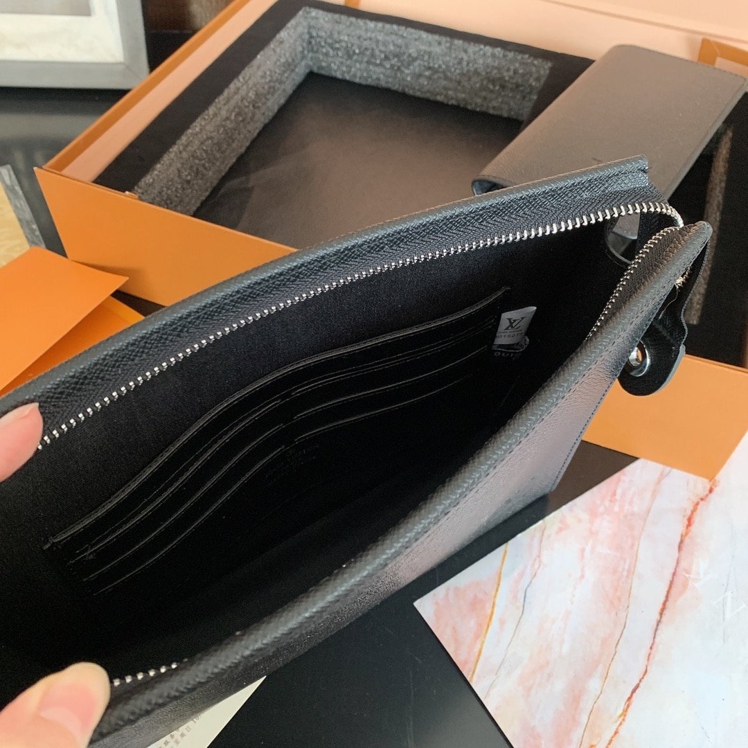 L0vis Vvtt0n Voyage Mm Pochette Clutch Black 26Cm M30989
