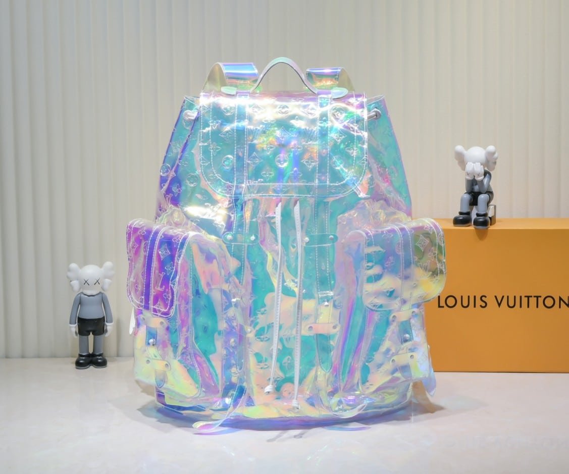 L0vis Vvtt0n X Virgil Abloh Prism Christopher GM Backpack Monogram 49Cm M44766