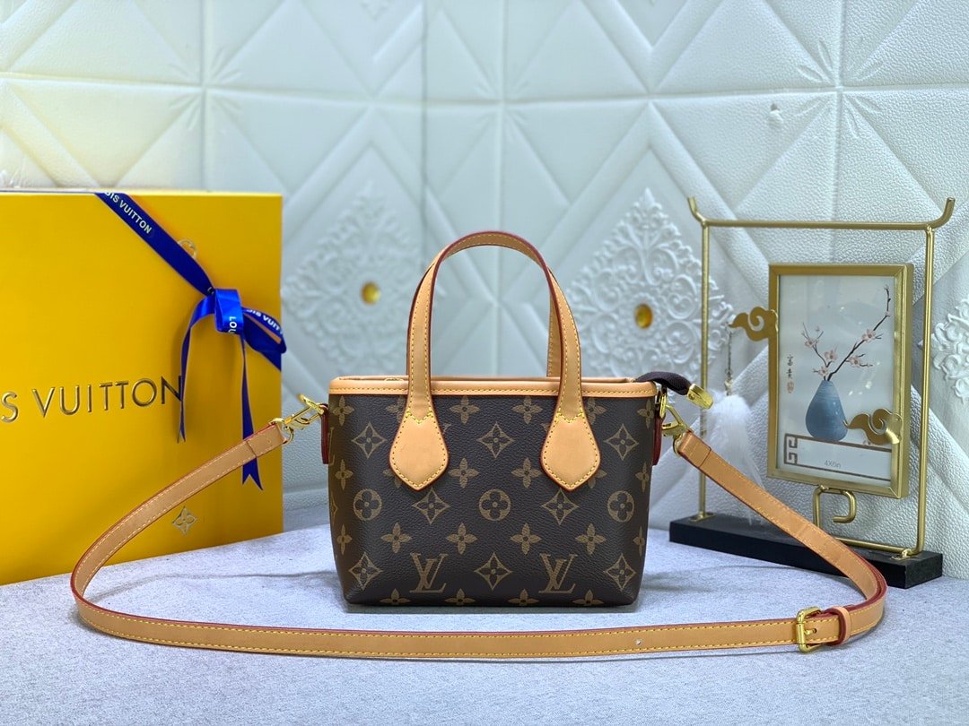 L0vis Vvtt0n Neverfull Mini Brown 22Cm