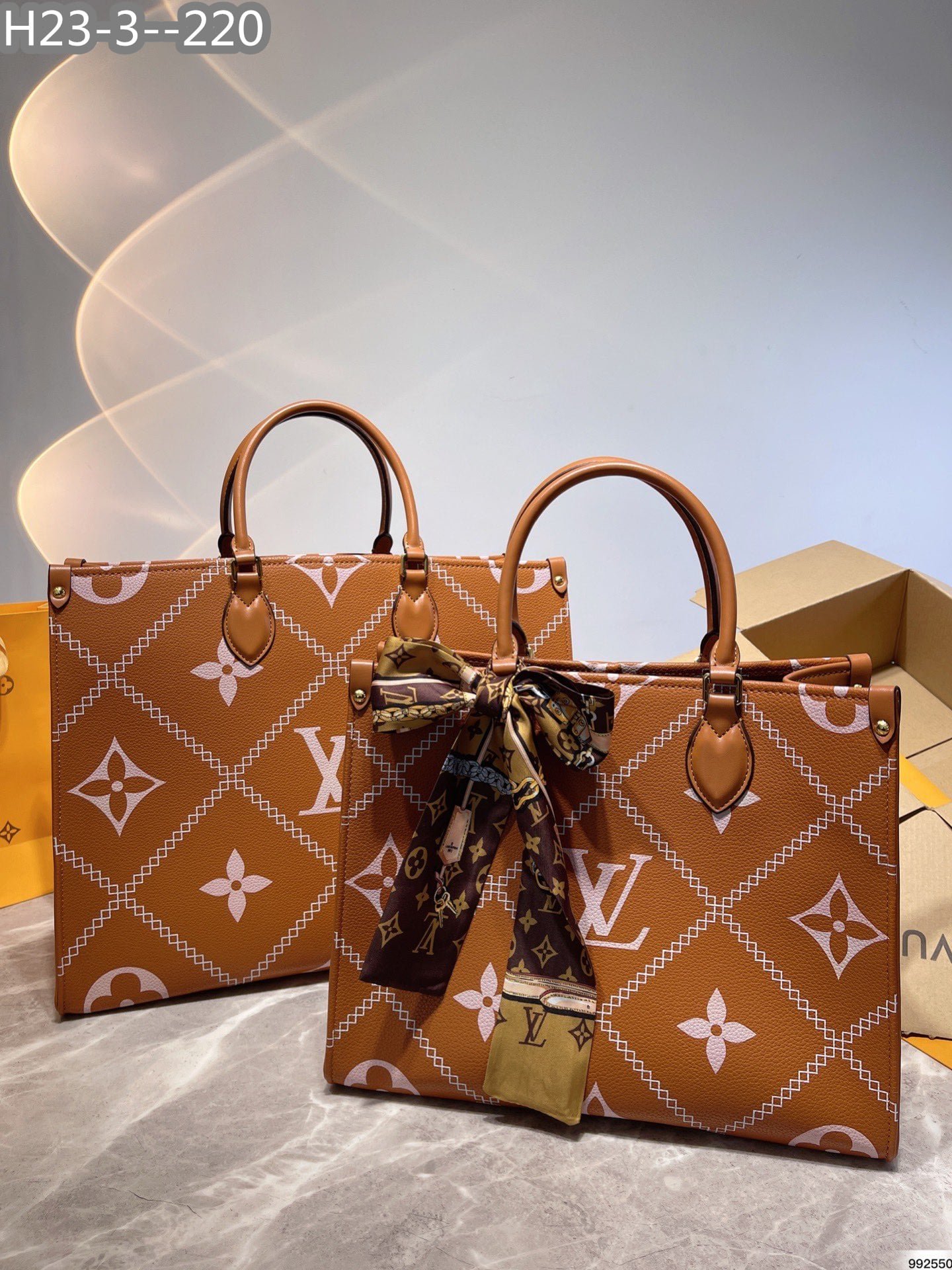 L0vis Vvtt0n Onthego Mm Monogram Arizona Brown 41Cm M46015