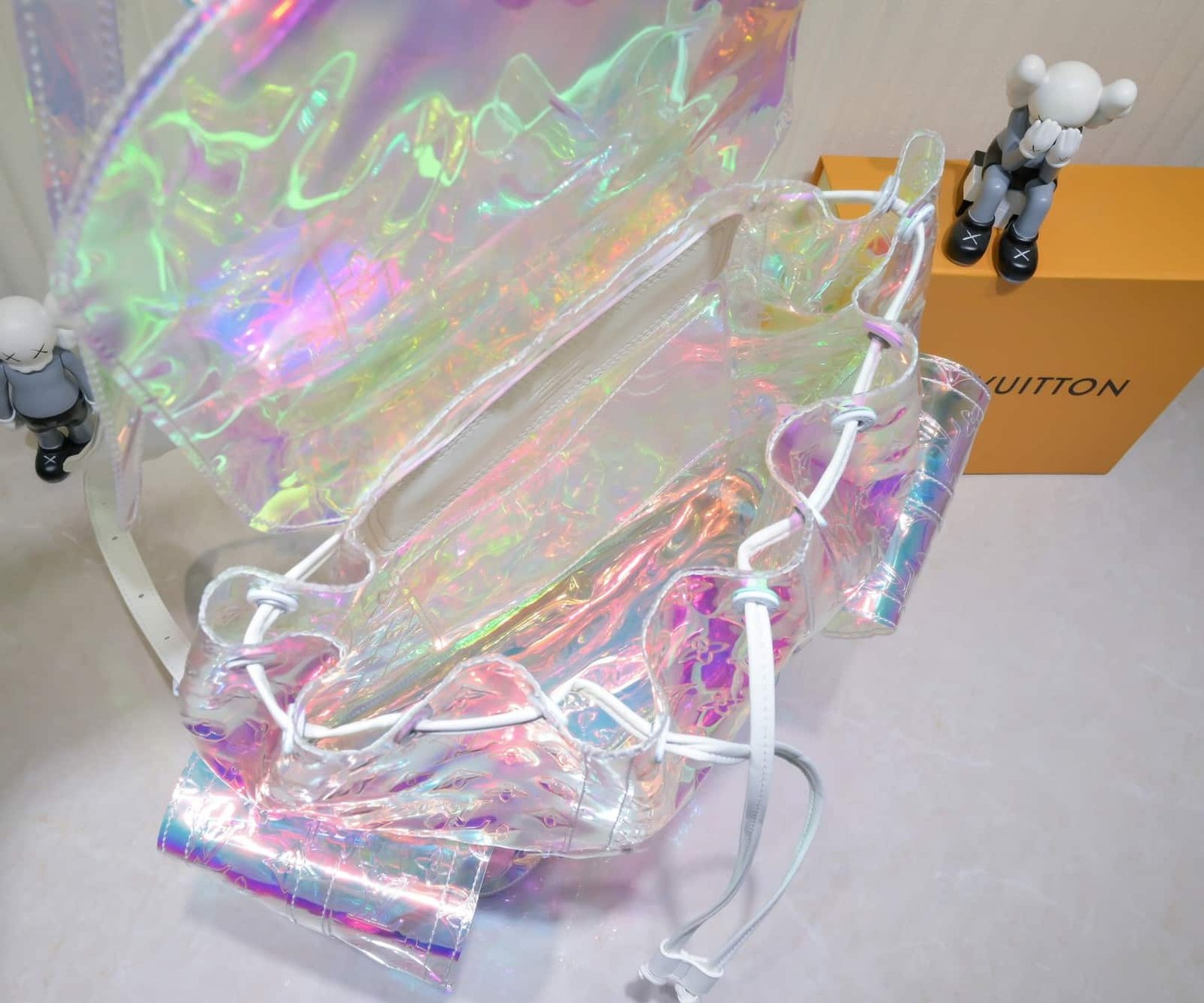 L0vis Vvtt0n X Virgil Abloh Prism Christopher GM Backpack Monogram 49Cm M44766