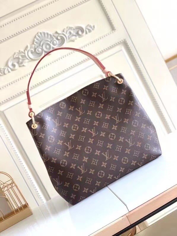 L0vis Vvtt0n Graceful PM Monogram Canvas Beige 35Cm M43701