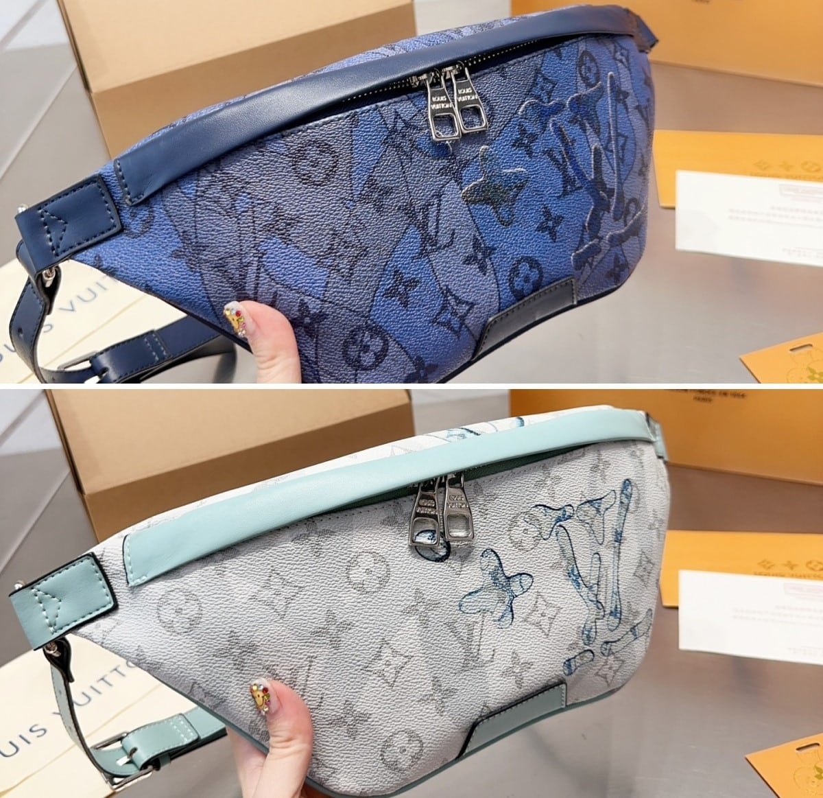 L0vis Vvtt0n Discovery Bumbag Blue 47Cm M22576