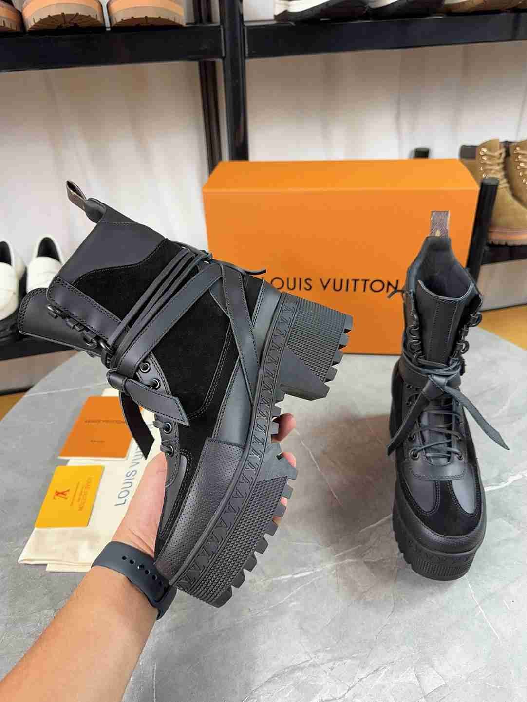 L0vis Vvtt0n Laureate Platform Desert Boot Black 1Ad25F