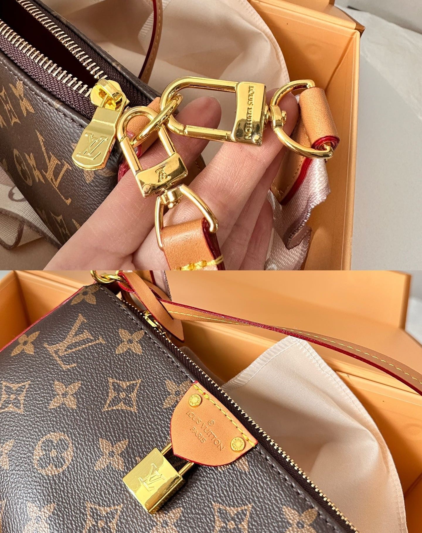 L0vis Vvtt0n Pochette Tirette Monogram Canvas 23Cm M47123