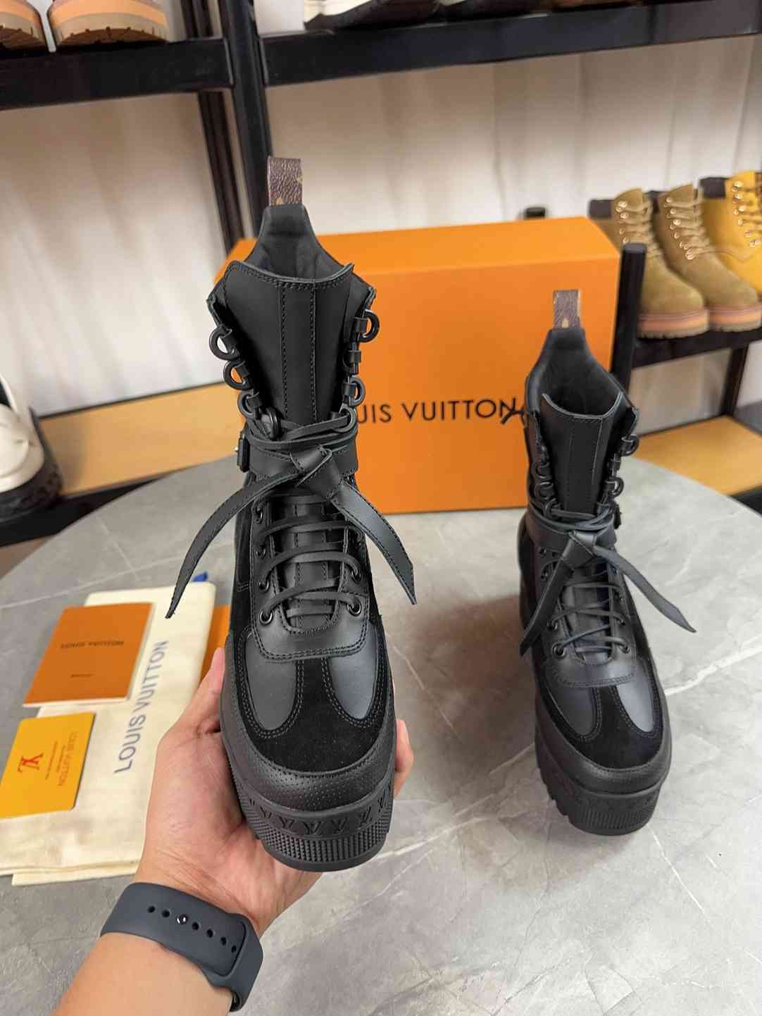 L0vis Vvtt0n Laureate Platform Desert Boot Black 1Ad25F