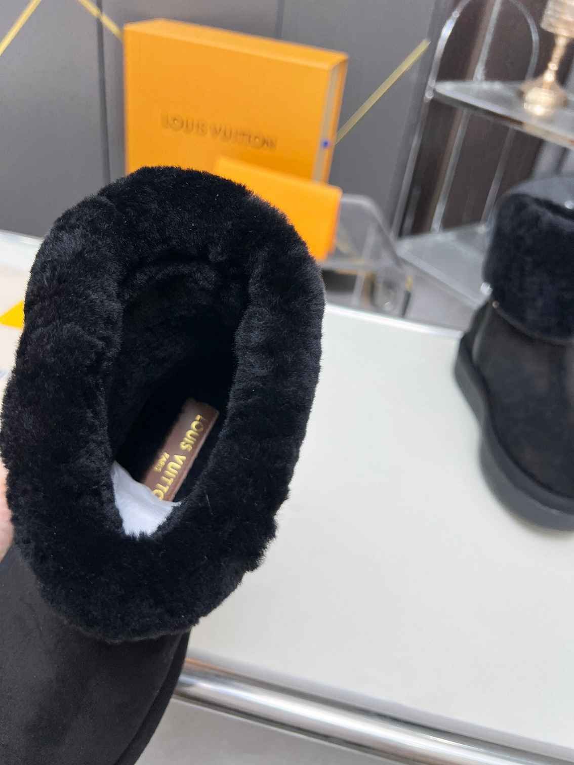 L0vis Vvtt0n Aspen Platform Ankle Boot Black 1Ac78O