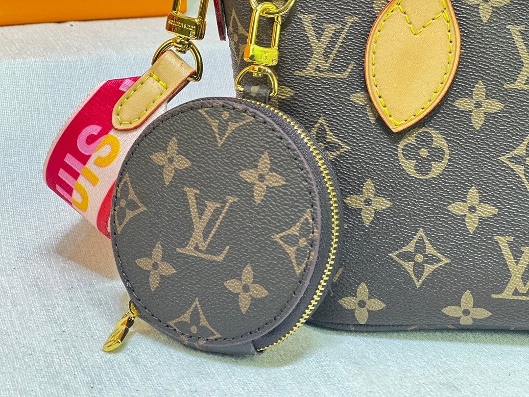 L0vis Vvtt0n Neverfull Bb Pink Peony 24Cm M46786