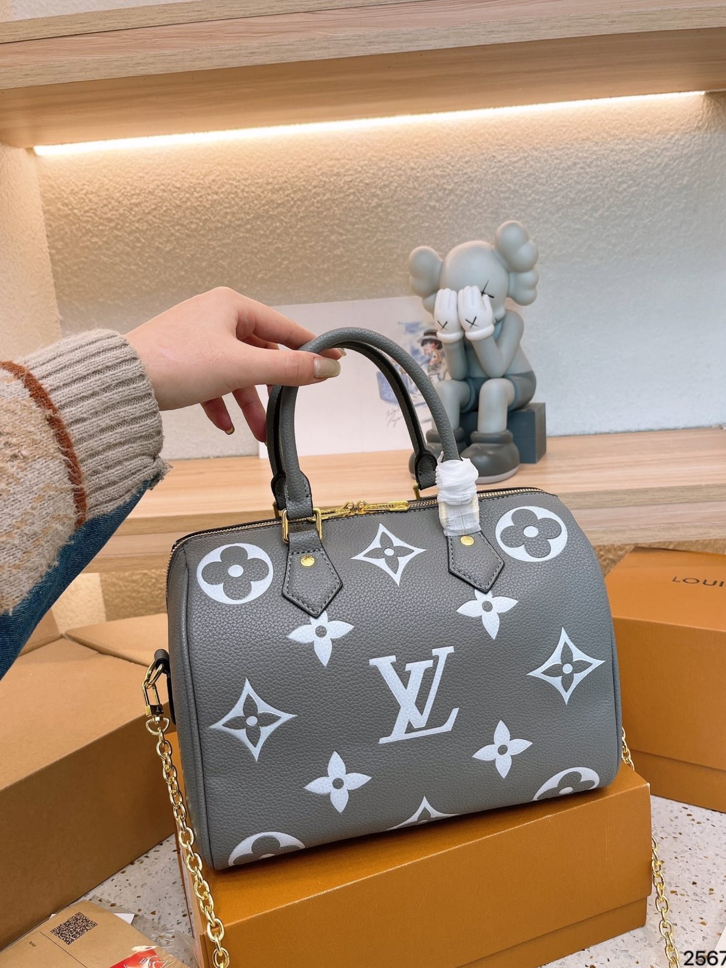 L0vis Vvtt0n Speedy Bandoulière 26 Monogram Empreinte Leather 26Cm