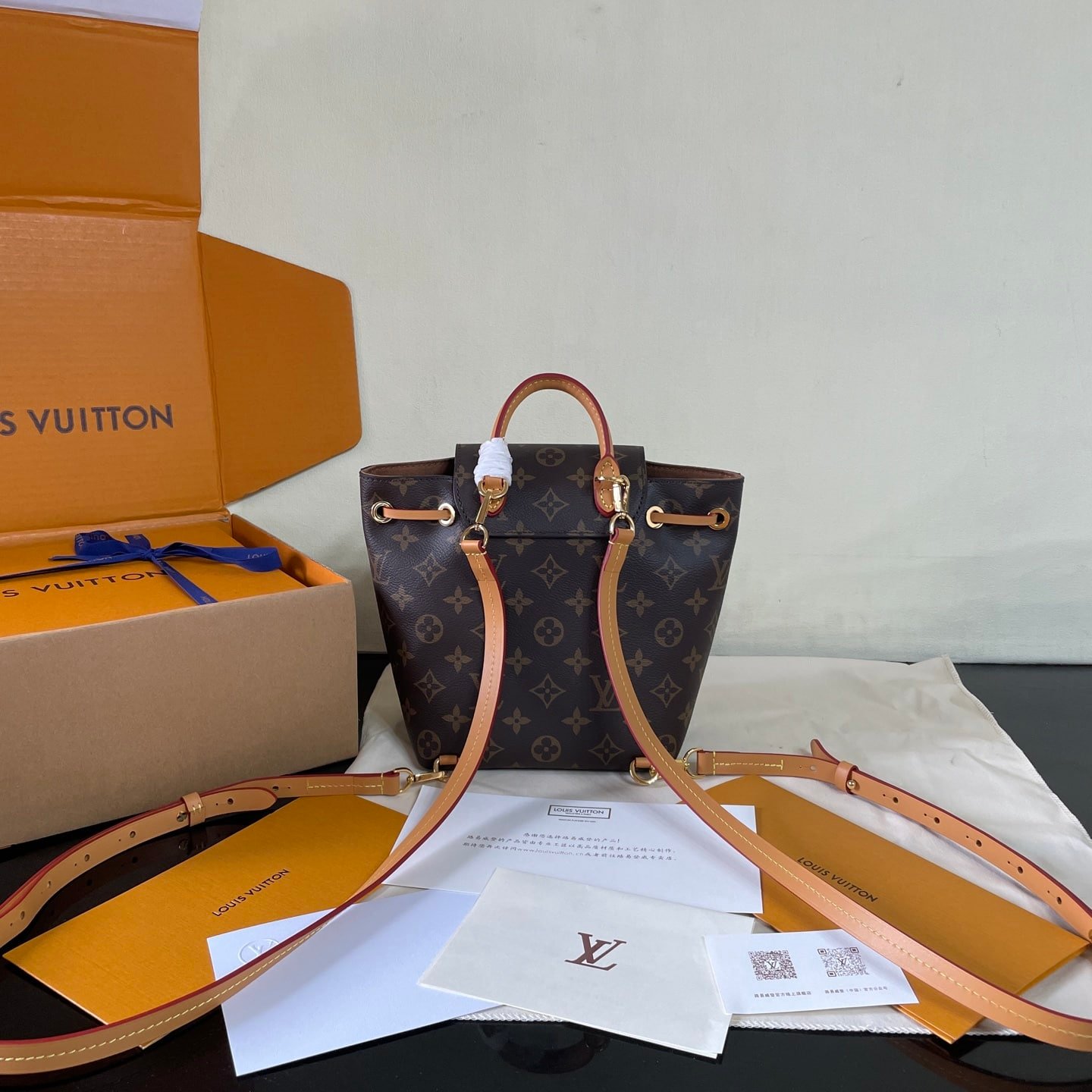 [S*per Vip 1:1] L0vis Vvtt0n Montsouris BB Monogram Canvas Brown 17Cm M45502