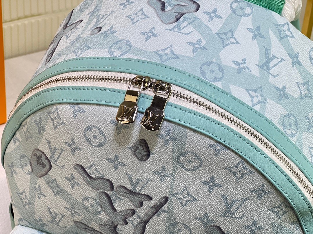 L0vis Vvtt0n Discovery Backpack Crystal Blue 38Cm M22519