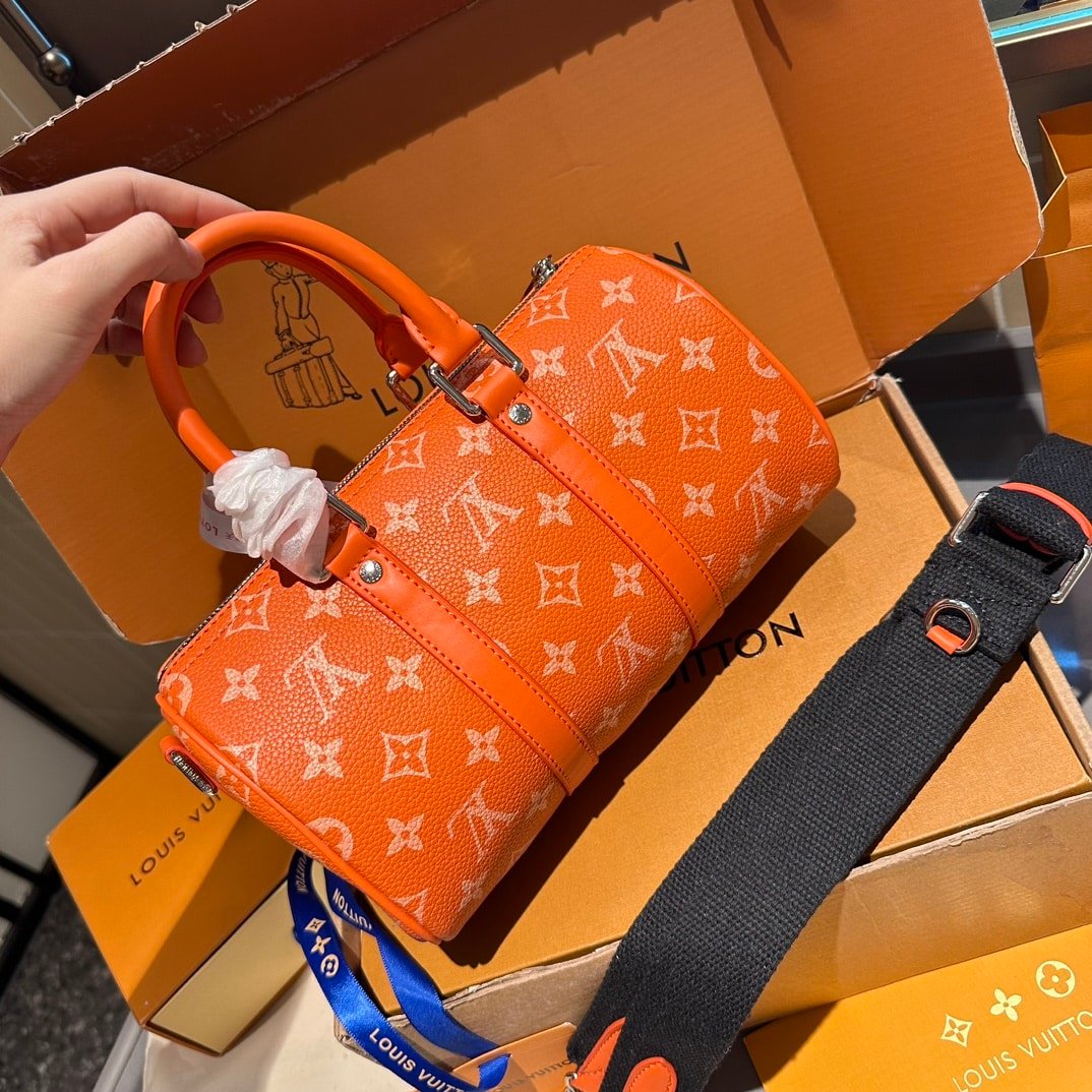 L0vis Vvtt0n Keepall Bandoulière 25 Tangerine 25Cm M31044
