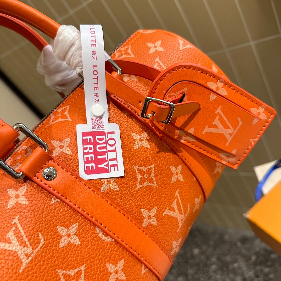 L0vis Vvtt0n Keepall Bandoulière 25 Tangerine 25Cm M31044