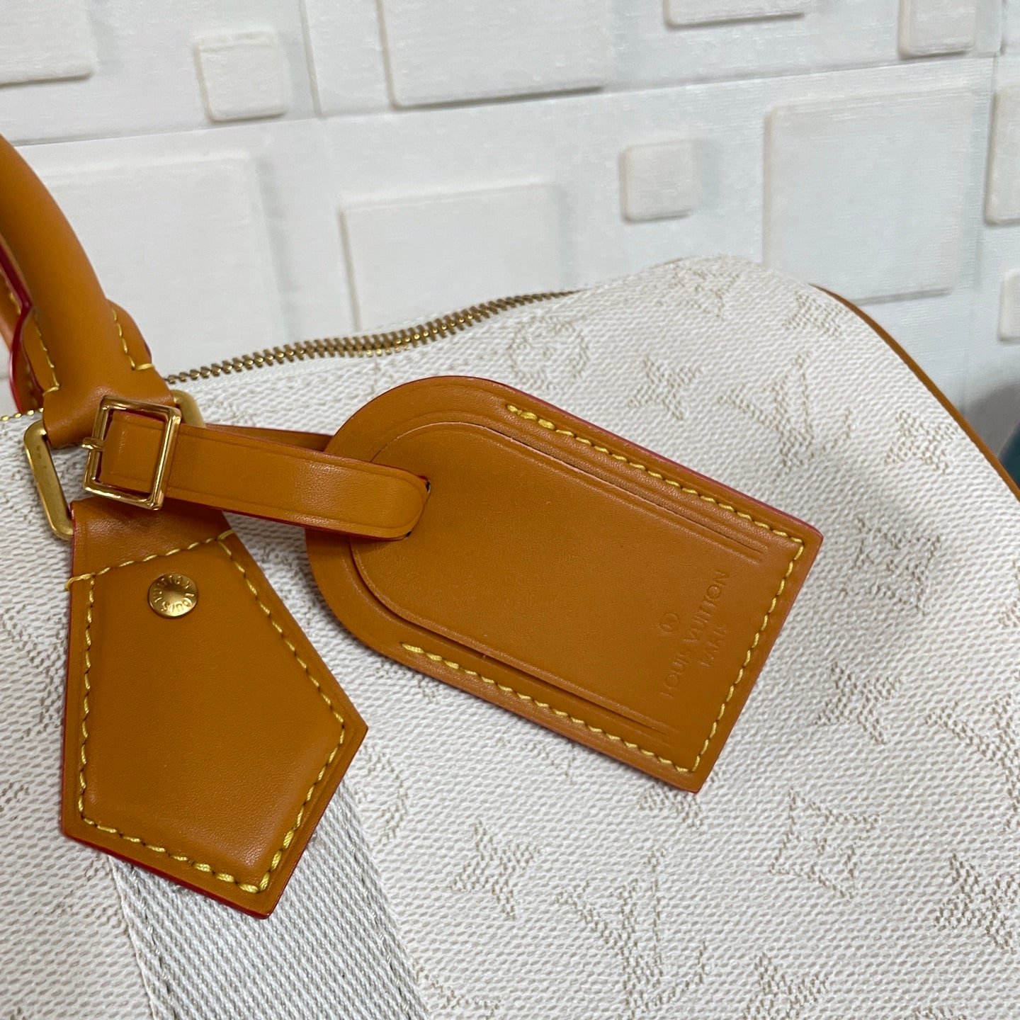 [S*per Vip 1:1] L0vis Vvtt0n Keepall Bandoulière 45 Off White 45Cm M14838