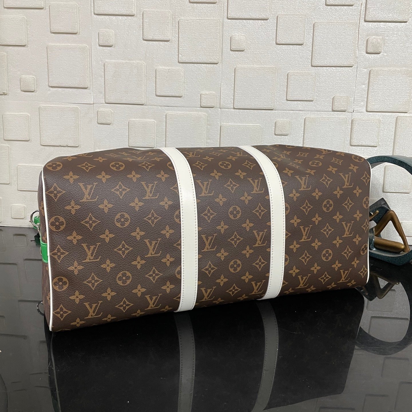 [S*per Vip 1:1] L0vis Vvtt0n Keepall Bandoulière 50 Monogram And Green 50Cm M13926