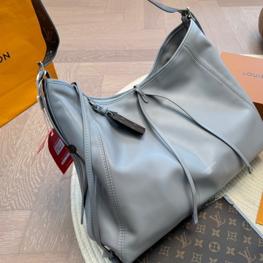 L0vis Vvtt0n Carryall Dark MM Gris Trianon 40Cm M12583
