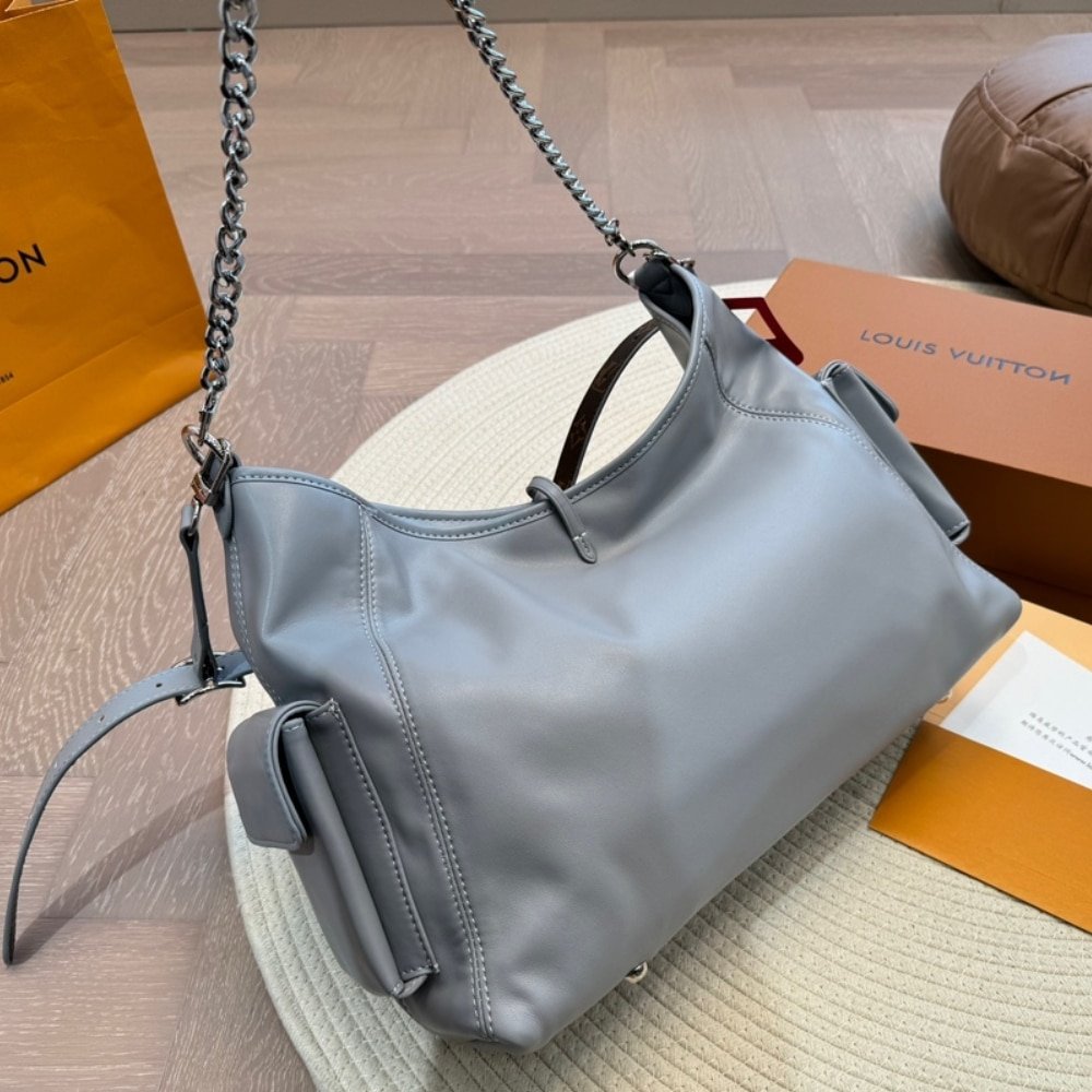 L0vis Vvtt0n Carryall Dark MM Gris Trianon 40Cm M12583