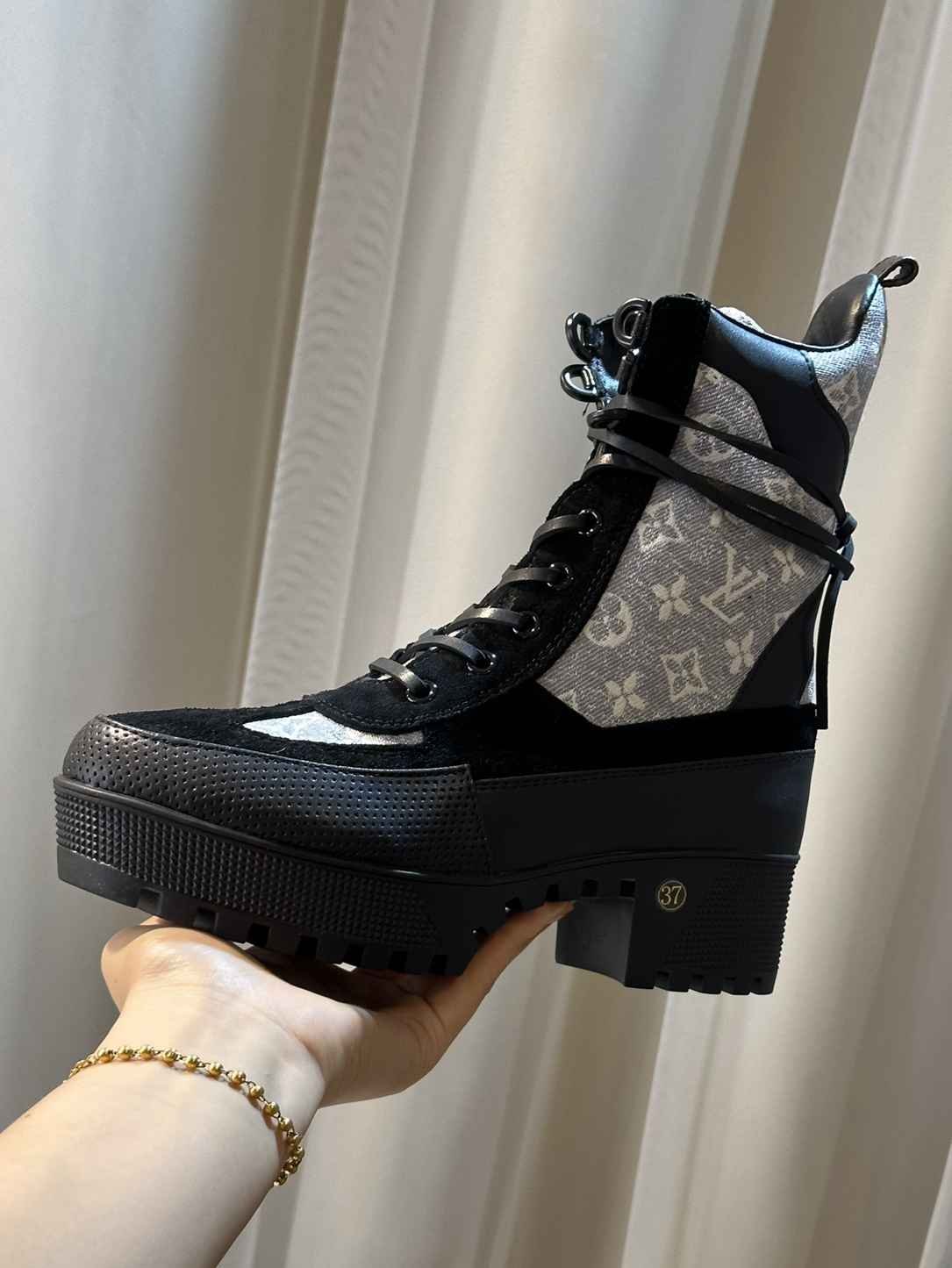 L0vis Vvtt0n Laureate Platform Desert Boot Grey 1Ab2X9