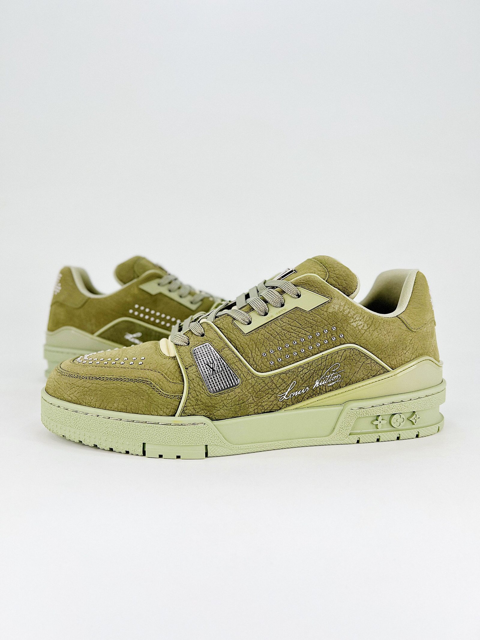 L0vis Vvtt0n Lv Trainer Sneaker Green 1Adha1