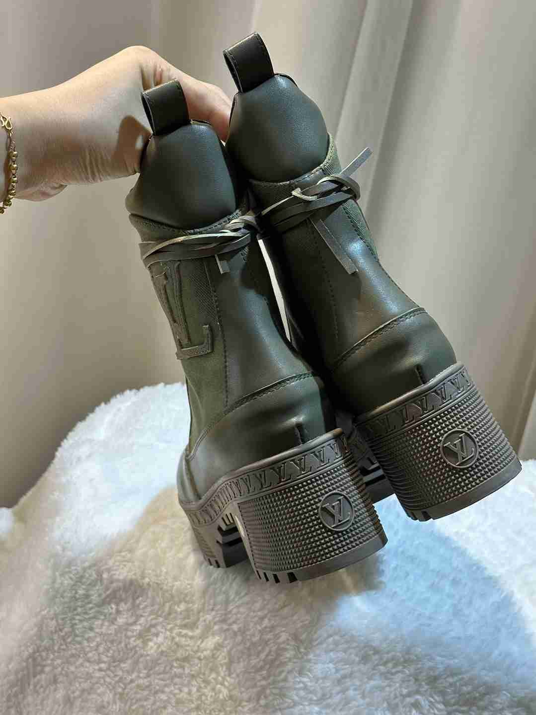 L0vis Vvtt0n Laureate Platform Desert Boot Kaki Green 1Ac7S9
