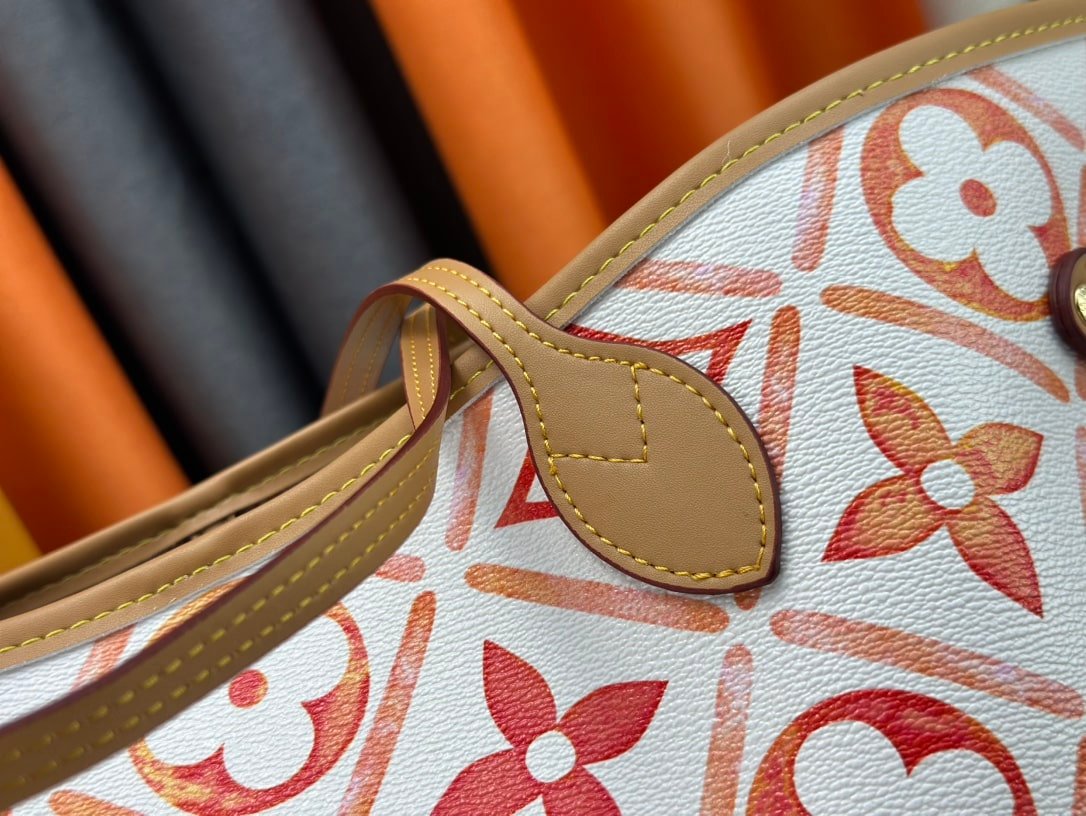 L0vis Vvtt0n Neverfull Mm Autres Toiles Monogram Coral 31Cm M25317