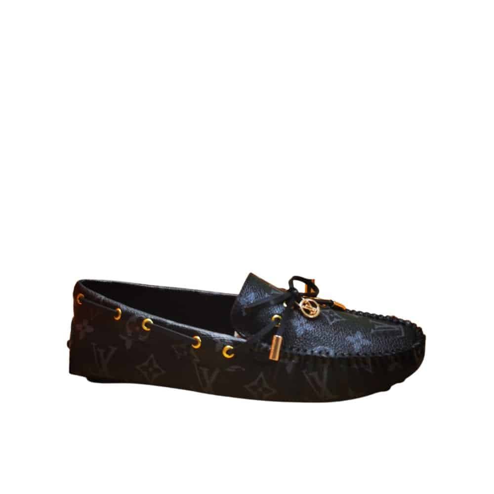 L0vis Vvtt0n Gloria Loafers Monogram Black