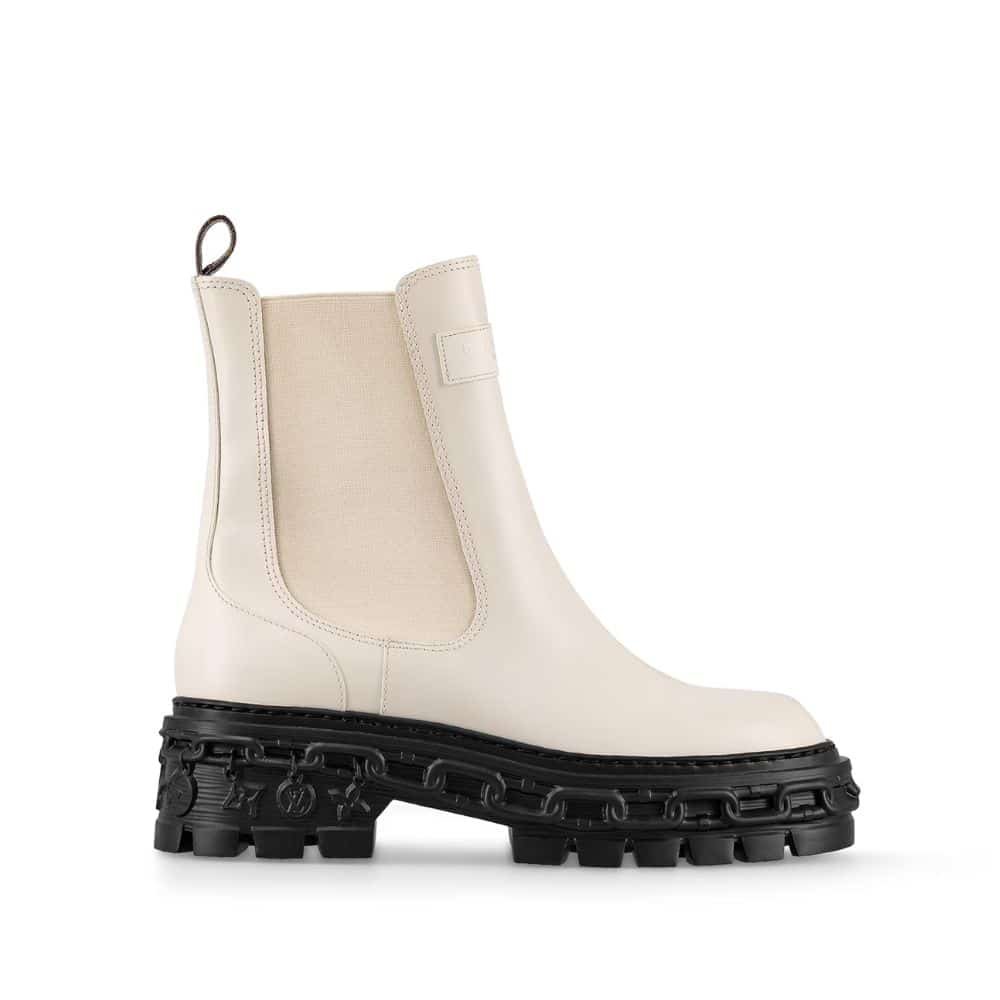 L0vis Vvtt0n Lv Record Chelsea Boot White 1Ac7Yx