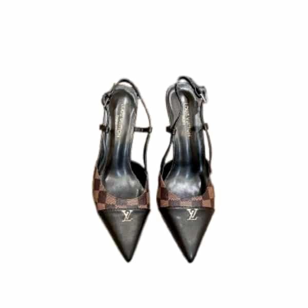 L0vis Vvtt0n Slingback Damier Ebene