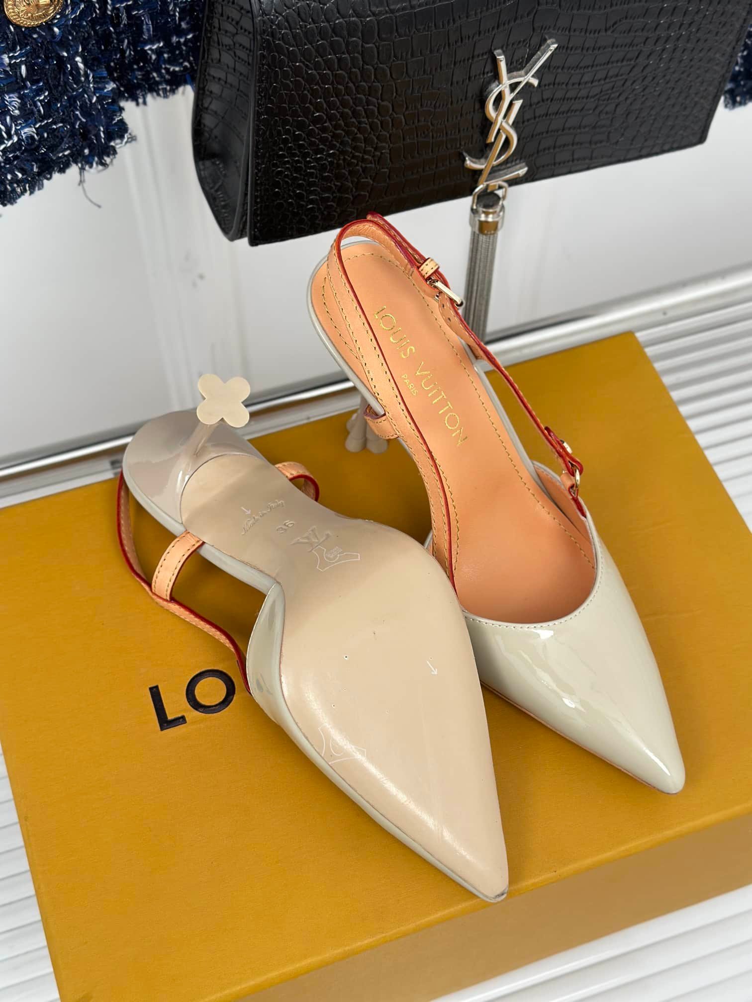 L0vis Vvtt0n Blossom Slingback Pump Beige 1Ac8E0