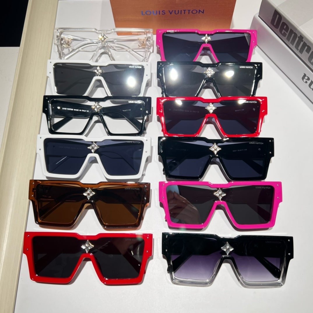 L0vis Vvtt0n Cyclone Sunglasses Black Z1578E