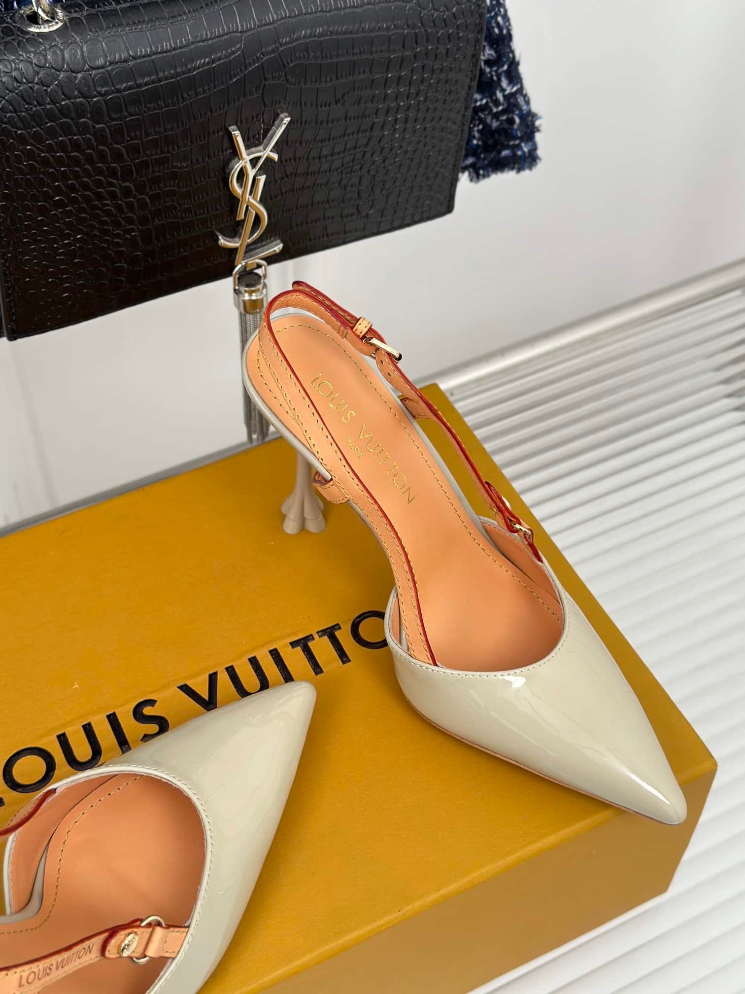 L0vis Vvtt0n Blossom Slingback Pump Beige 1Ac8E0