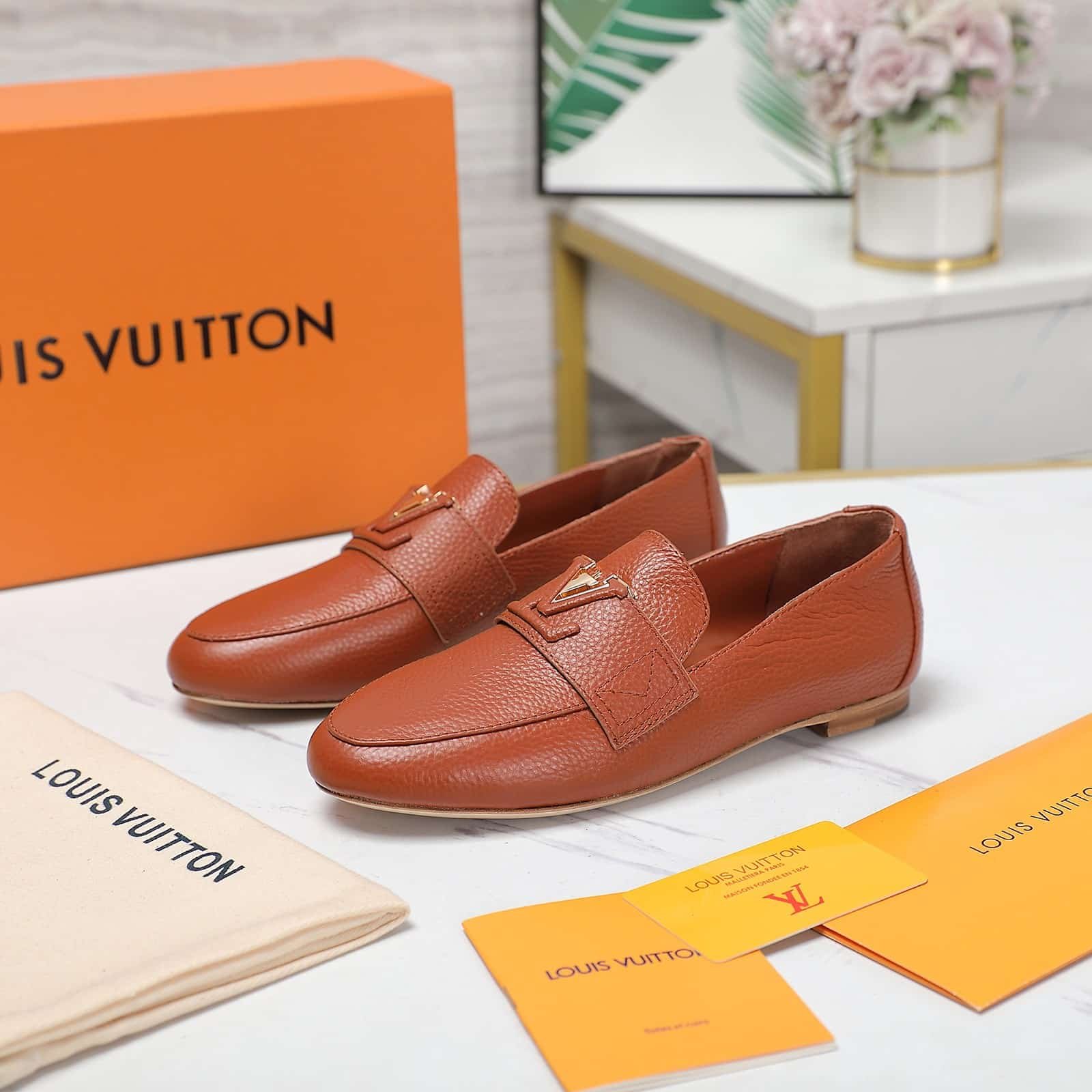 L0vis Vvtt0n Lv Capri Loafer Brown 1Ac9D3