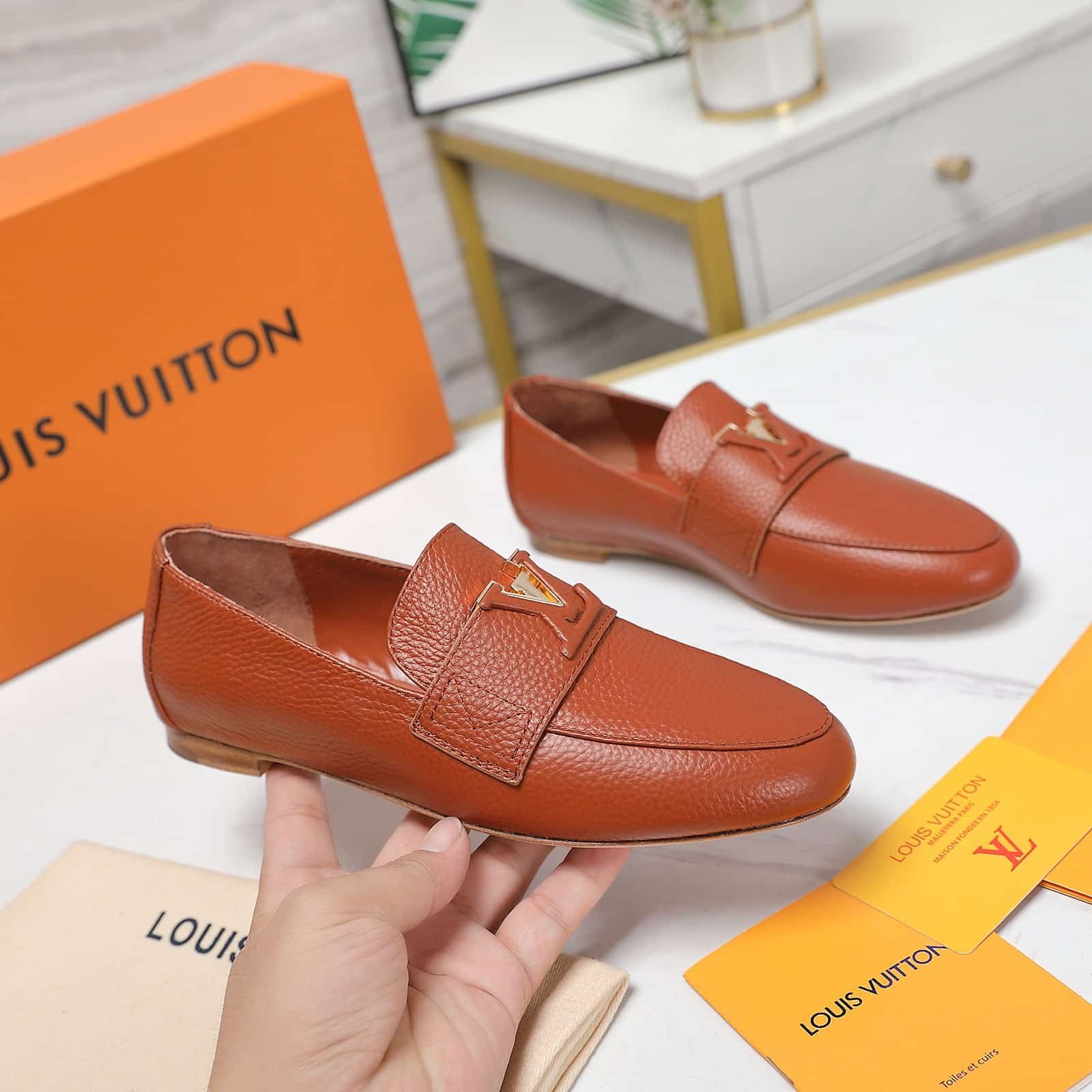 L0vis Vvtt0n Lv Capri Loafer Brown 1Ac9D3