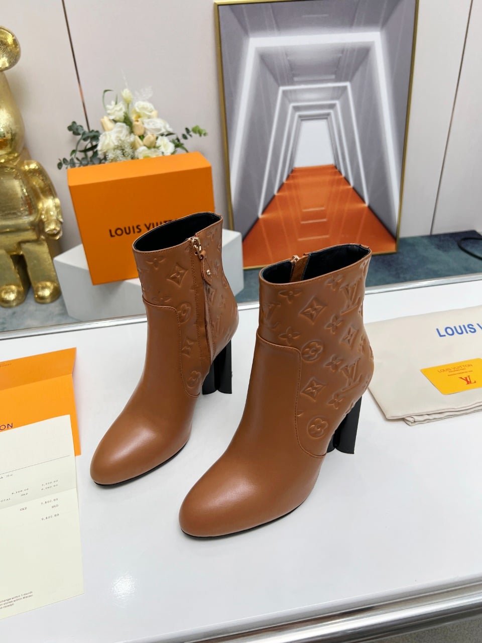 L0vis Vvtt0n Silhouette Ankle Boot Brown