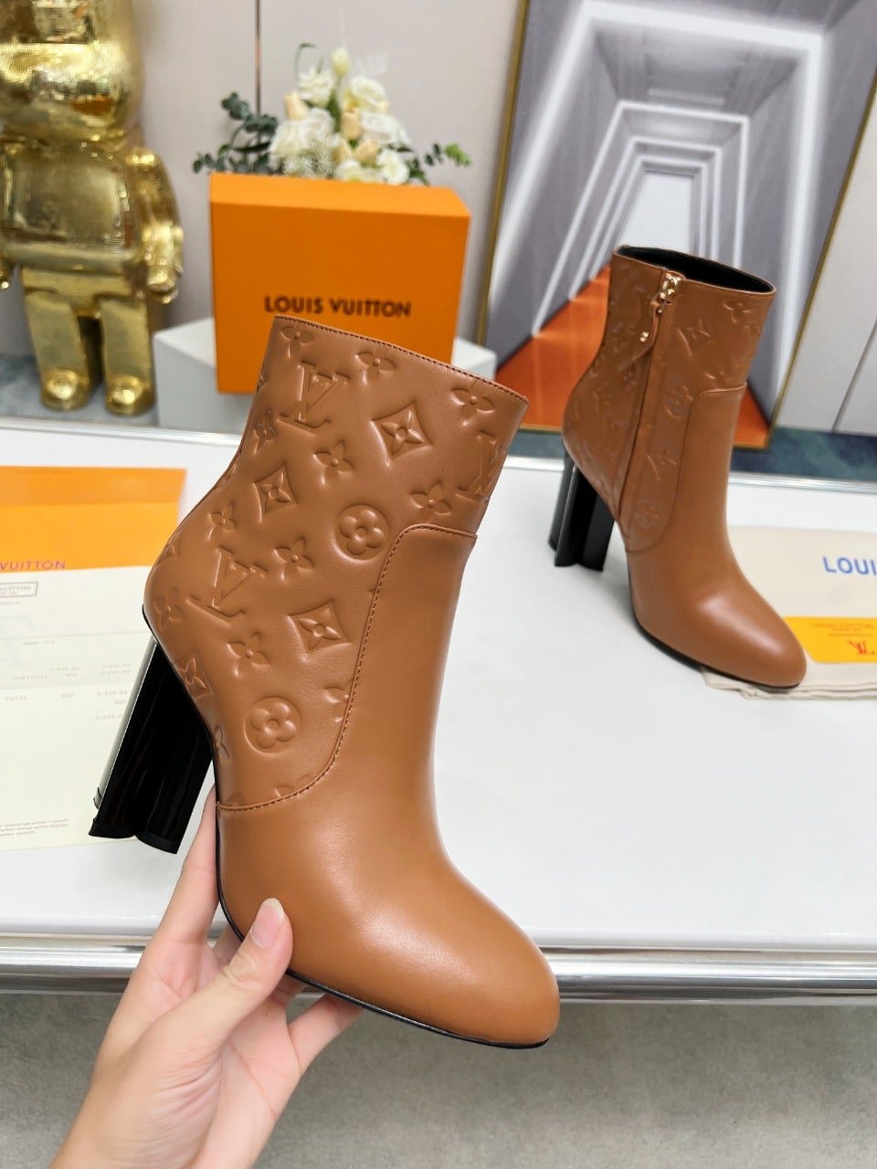 L0vis Vvtt0n Silhouette Ankle Boot Brown