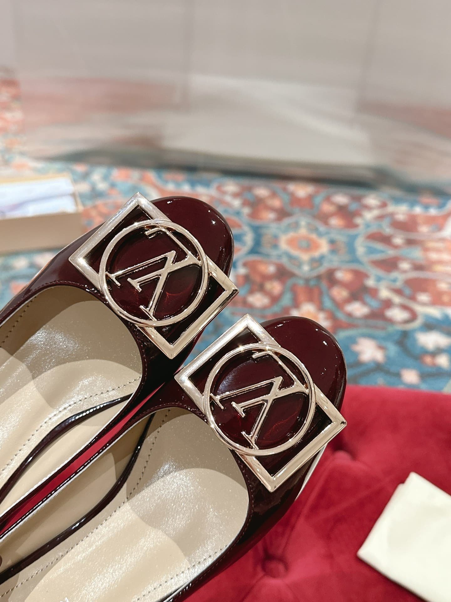 L0vis Vvtt0n Madeleine Pumps Brown