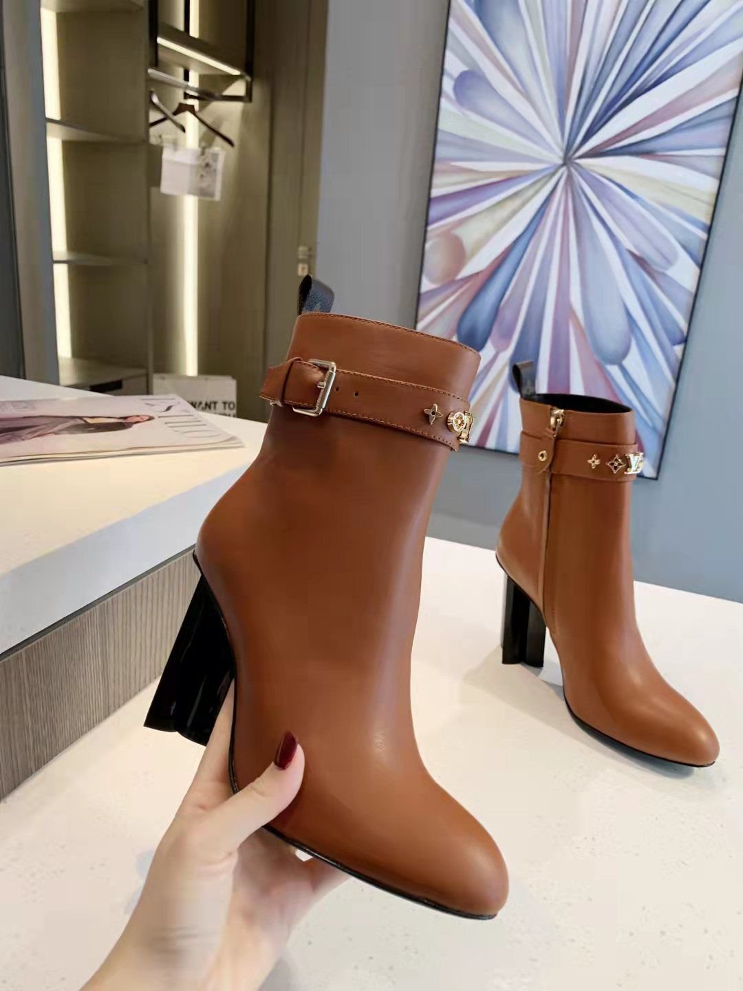 L0vis Vvtt0n Ankle Boot Brown