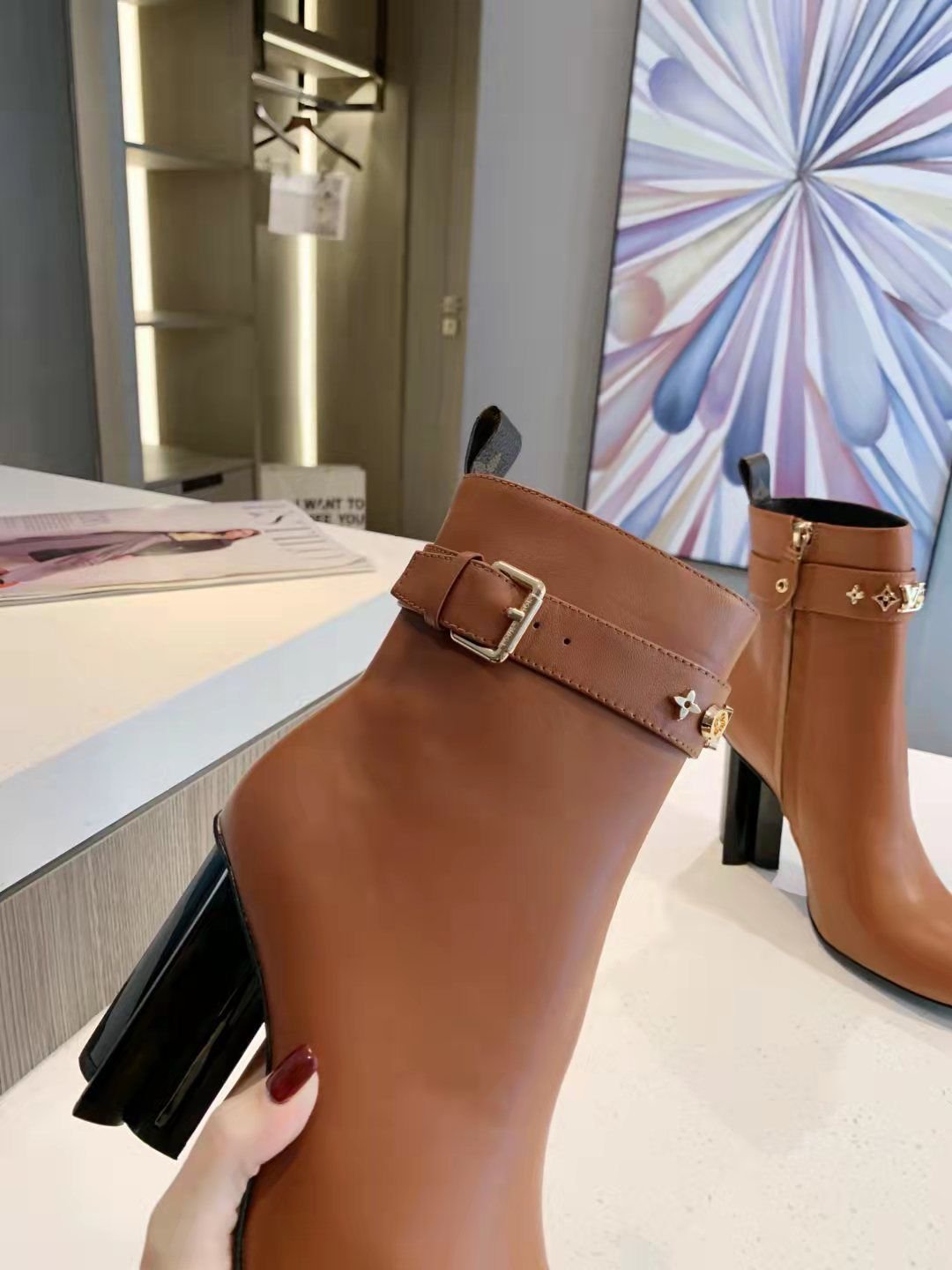 L0vis Vvtt0n Ankle Boot Brown