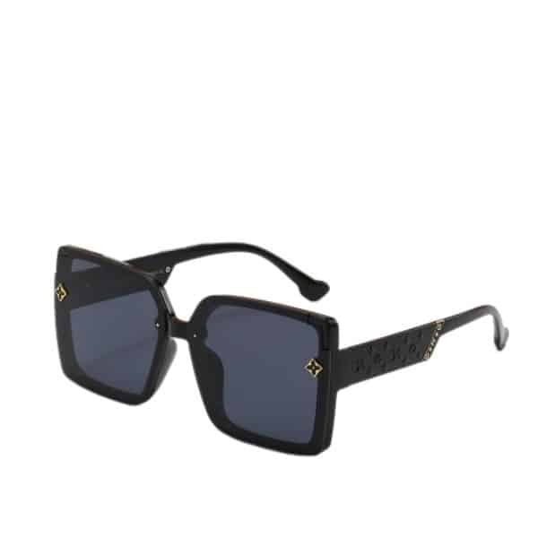 L0vis Vvtt0n Monogram Square Glasses Black