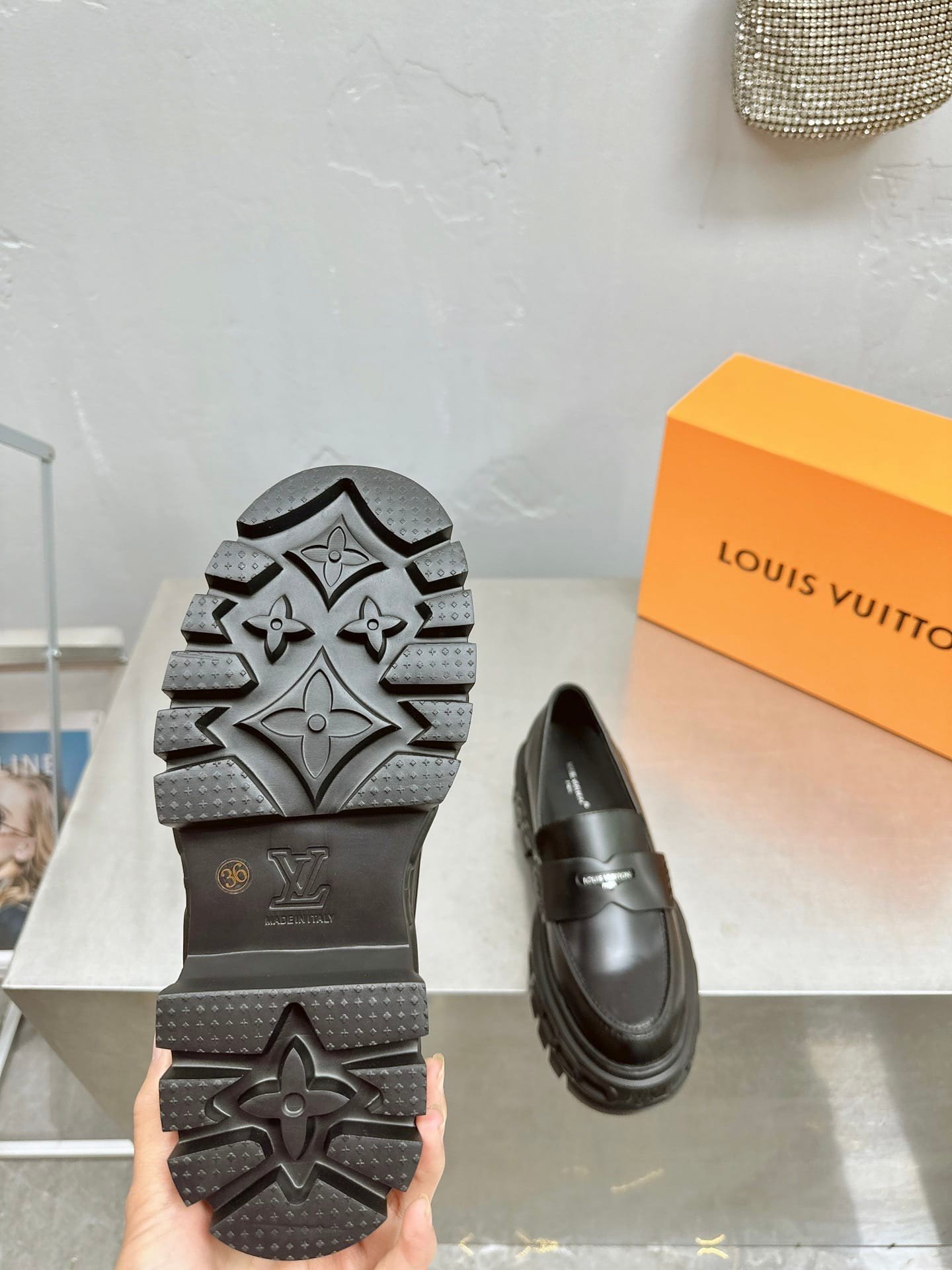 L0vis Vvtt0n Lv Record Loafer Black 1Ac9I9