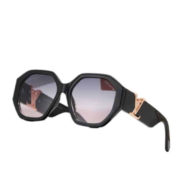 L0vis Vvtt0n Lv Icon Round Glasses Black