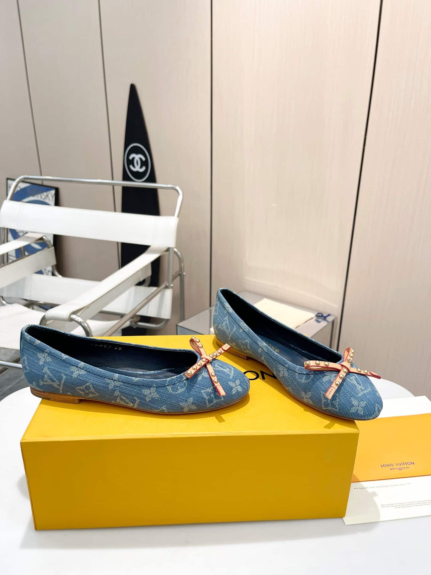 L0vis Vvtt0n Nina Doll Shoes Denim Blue 1Ack91