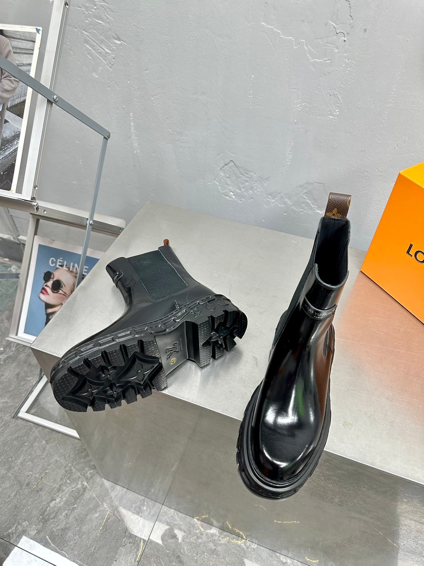 L0vis Vvtt0n Lv Record Chelsea Boot Black 1Ac7Yi