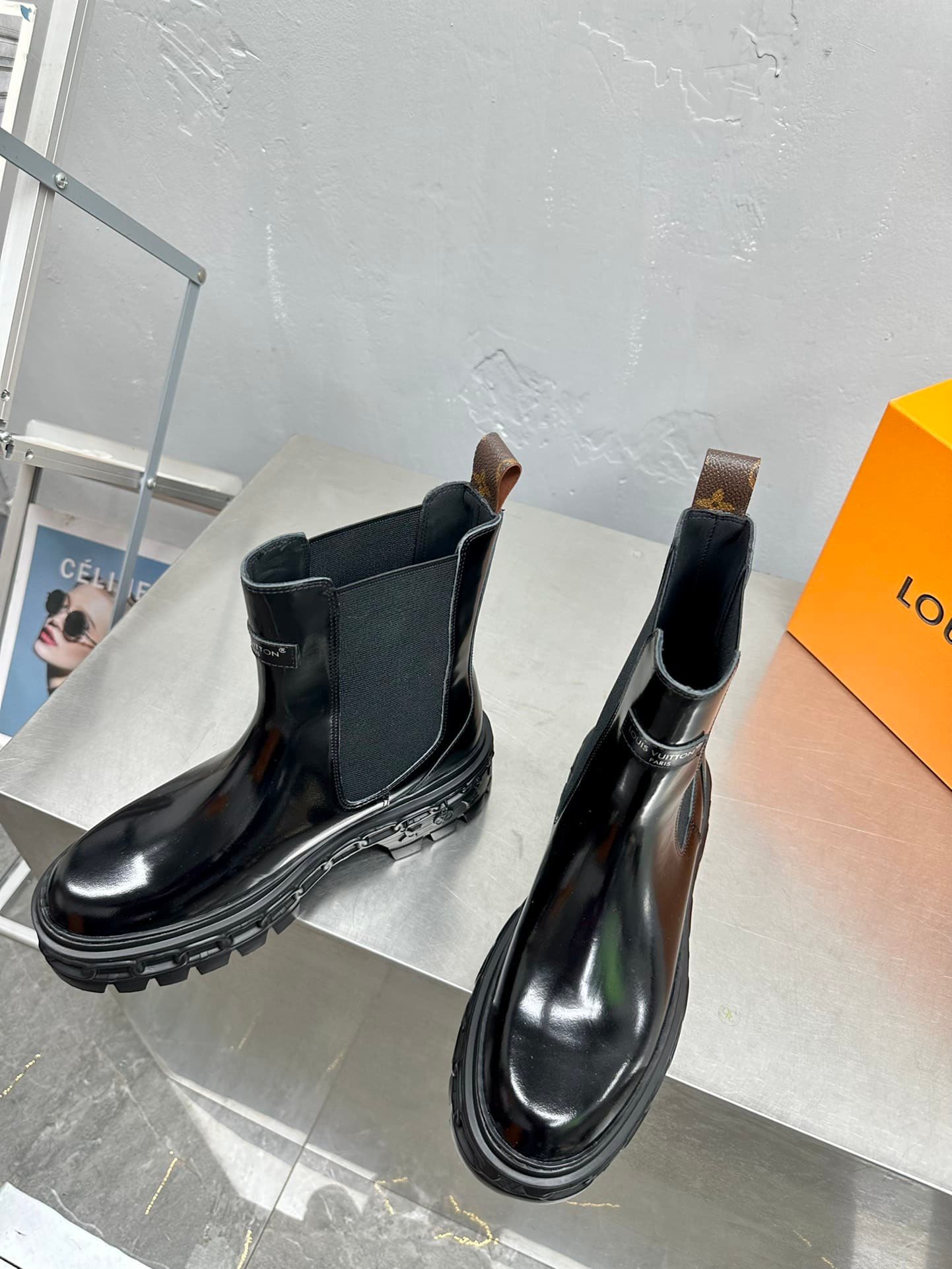L0vis Vvtt0n Lv Record Chelsea Boot Black 1Ac7Yi