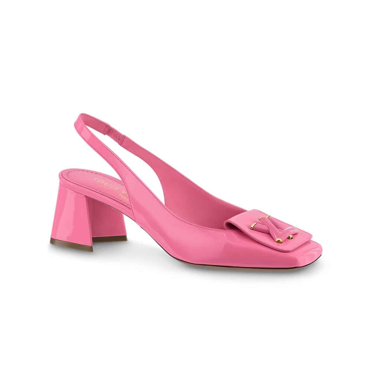 L0vis Vvtt0n Shake Slingback High Heels Pink 1Ab0Wc